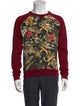 AMI Alexandre Mattiussi Printed Crew Neck Sweatshirt