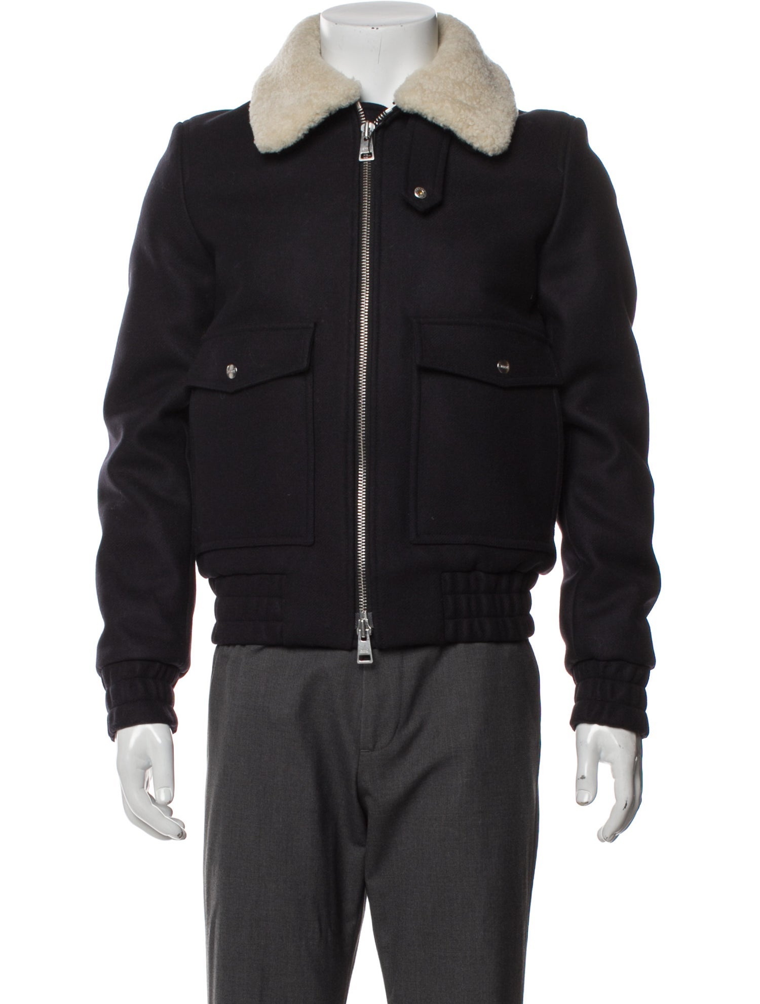 AMI Wool Bomber Jacket w/ Tags