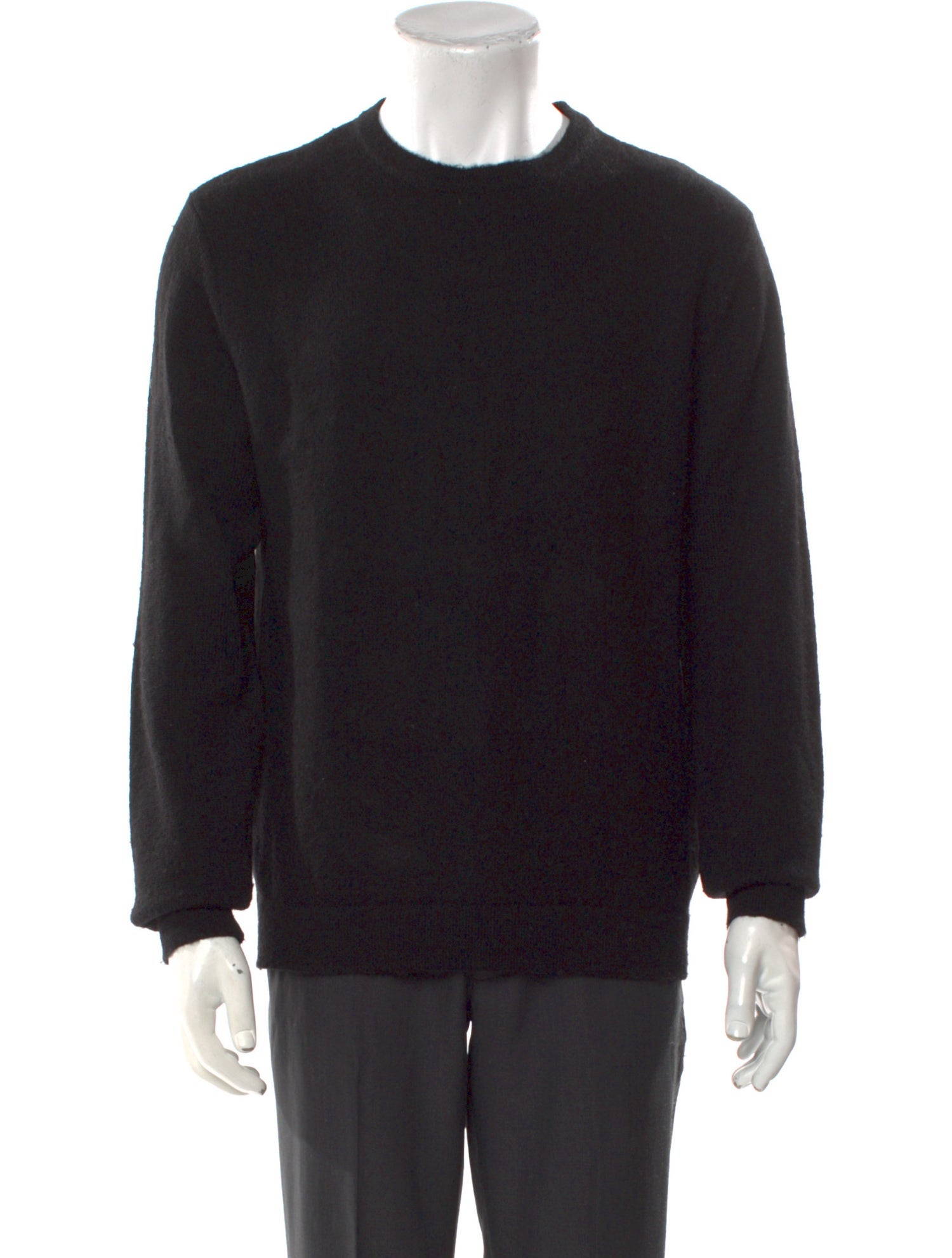 AMI Merino Wool Crew Neck Pullover