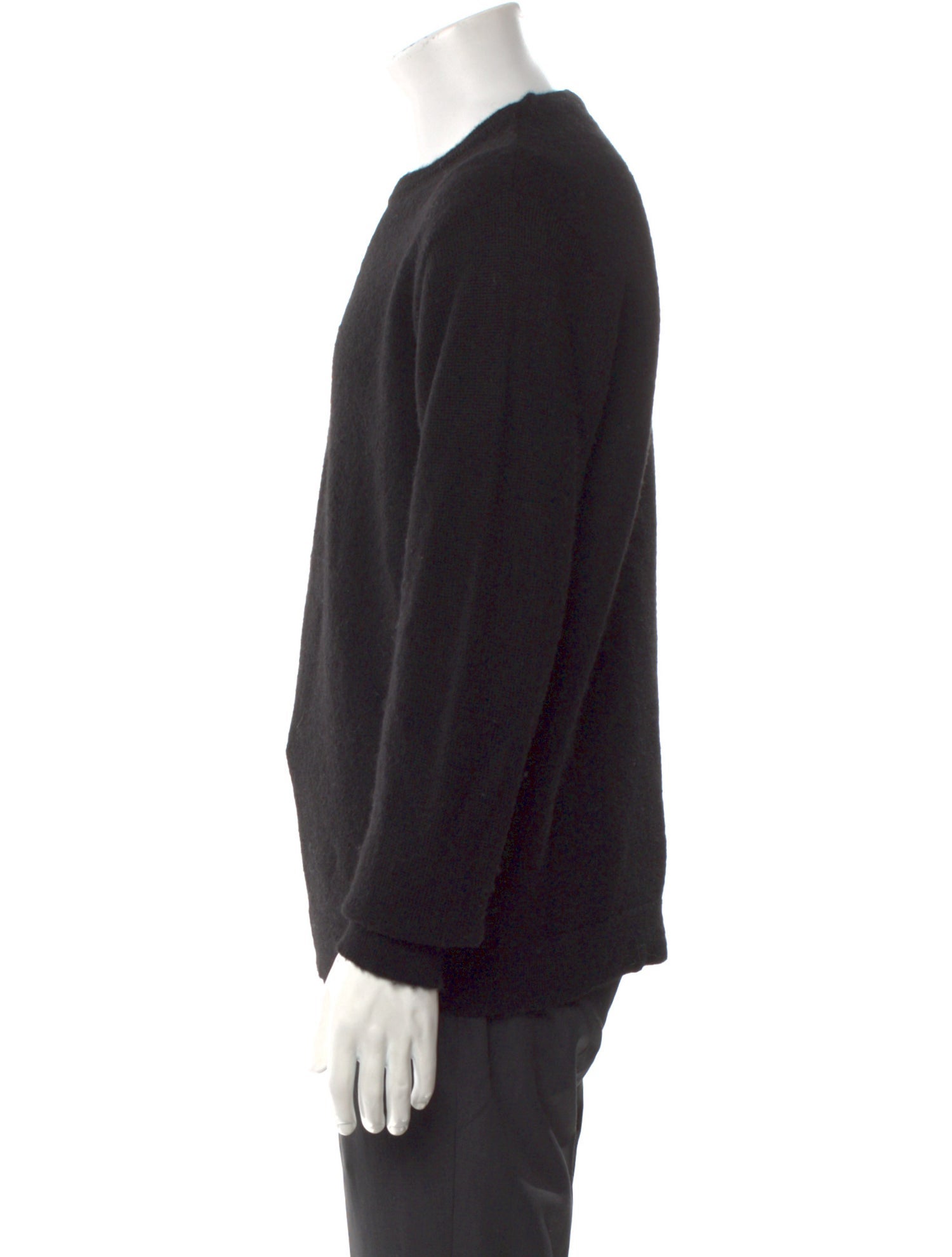 AMI Merino Wool Crew Neck Pullover