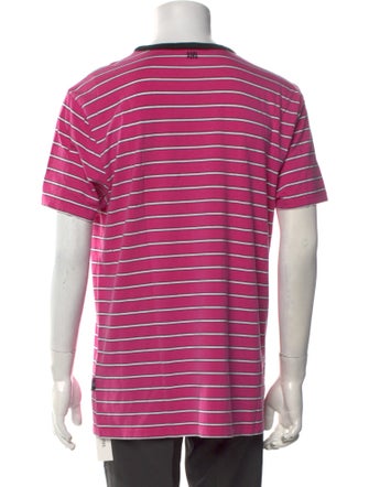 AMI Striped Crew Neck T-Shirt