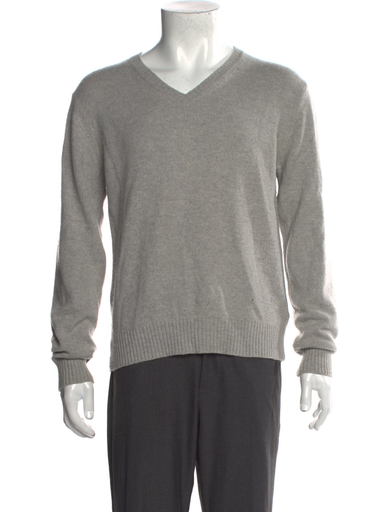 AMI Wool V-Neck Pullover