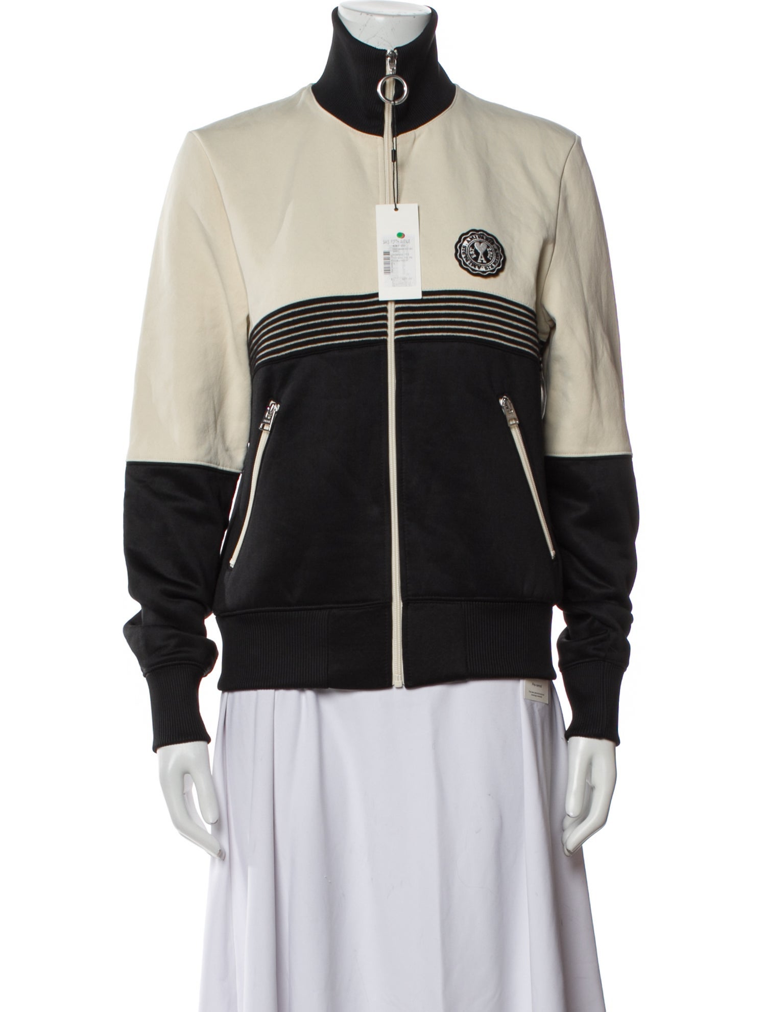 AMI Graphic Print Bomber Jacket w/ Tags