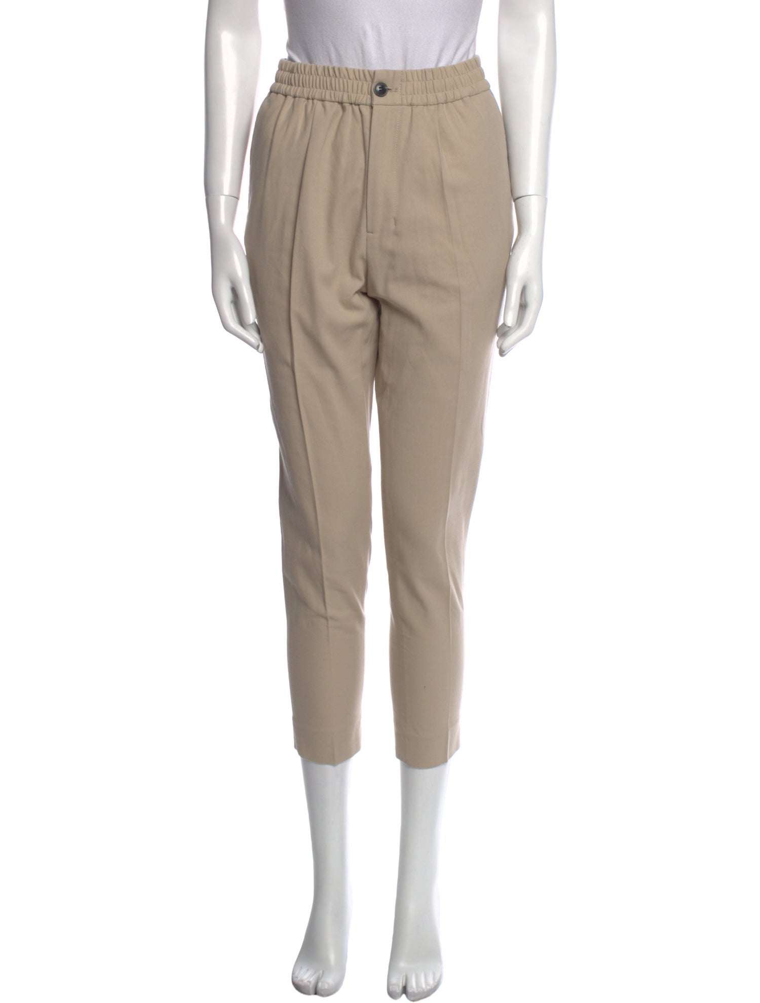 AMI Virgin Wool Skinny Leg Pants