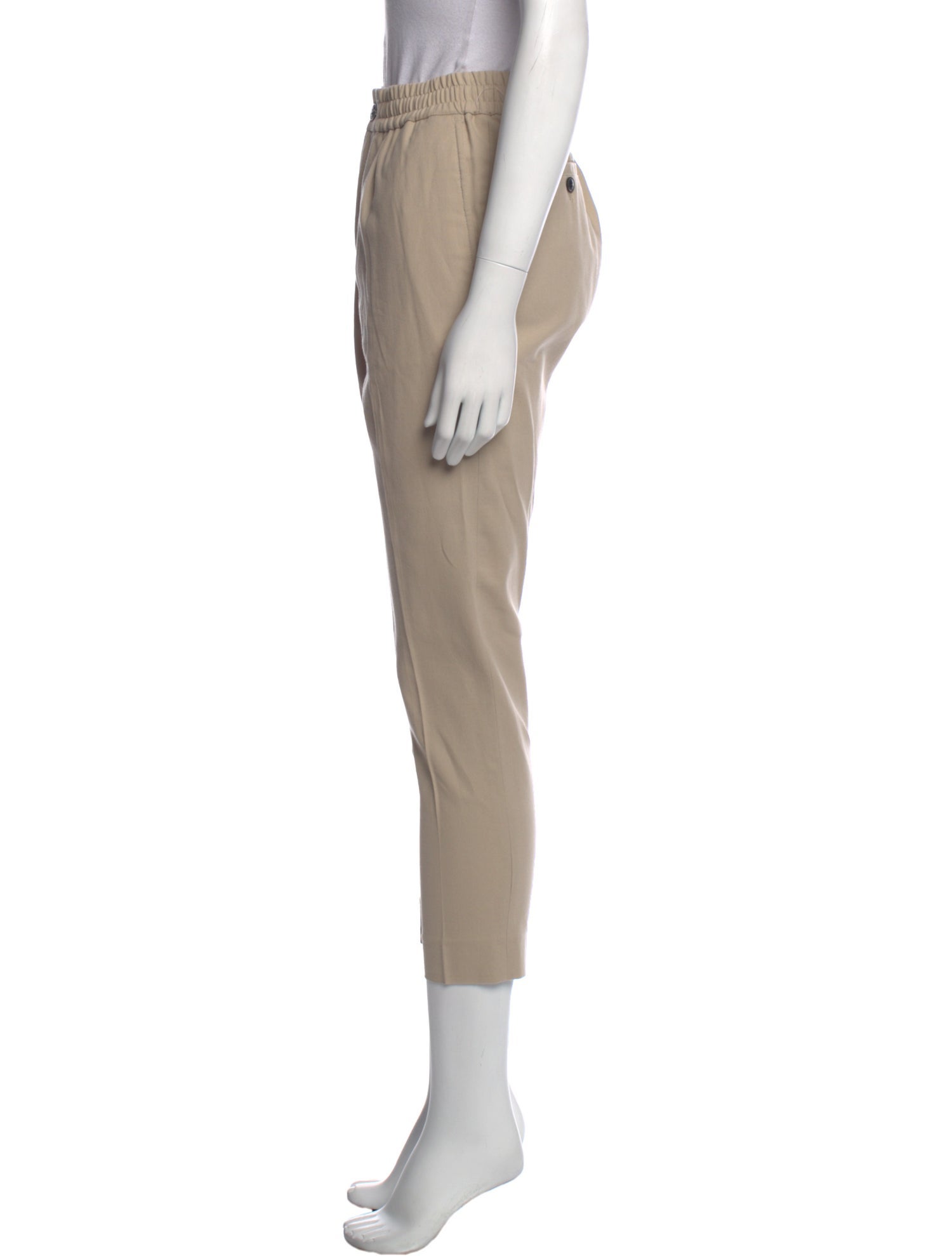 AMI Virgin Wool Skinny Leg Pants