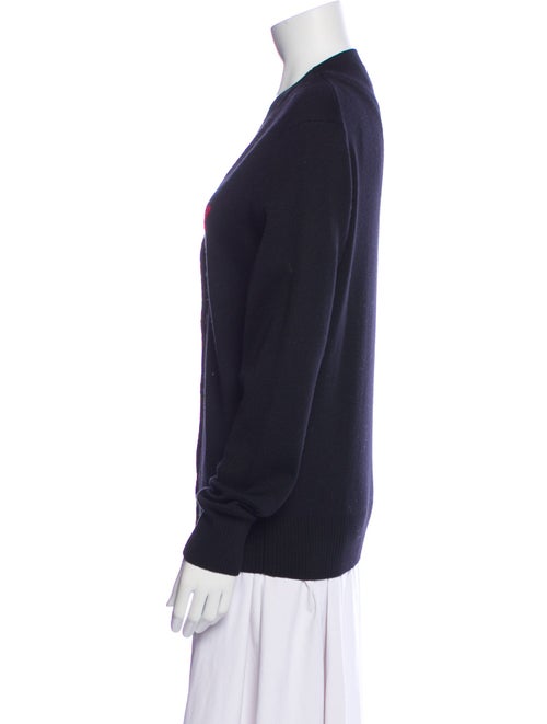 AMI Merino Wool V-Neck Sweater