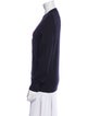 AMI Merino Wool V-Neck Sweater