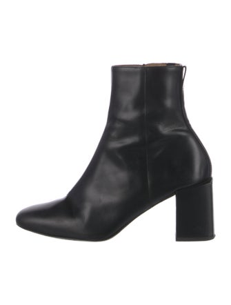 AMI Leather Sock Boots