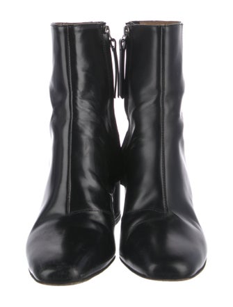 AMI Leather Sock Boots