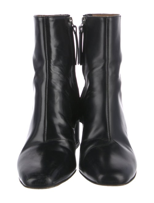 AMI Leather Sock Boots