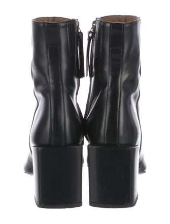AMI Leather Sock Boots