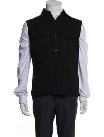 AMI Long Sleeve Denim Shirt