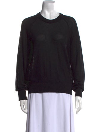 AMI Crew Neck Long Sleeve Sweatshirt