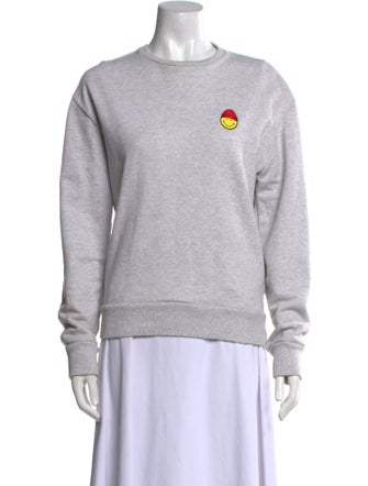 AMI Crew Neck Long Sleeve Sweatshirt