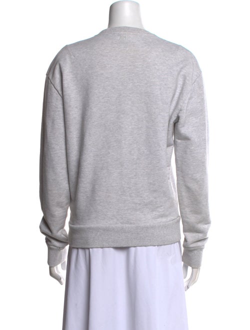 AMI Crew Neck Long Sleeve Sweatshirt
