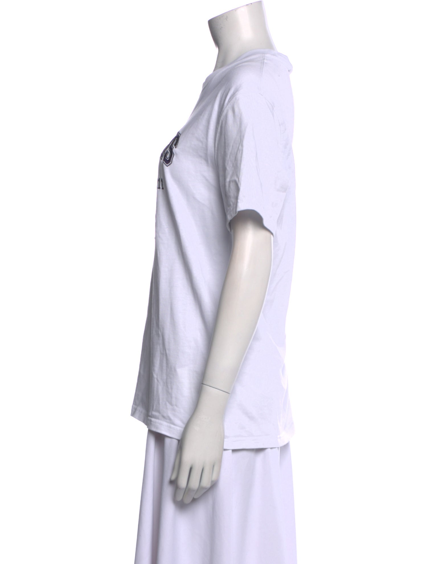 AMI Graphic Print Crew Neck T-Shirt