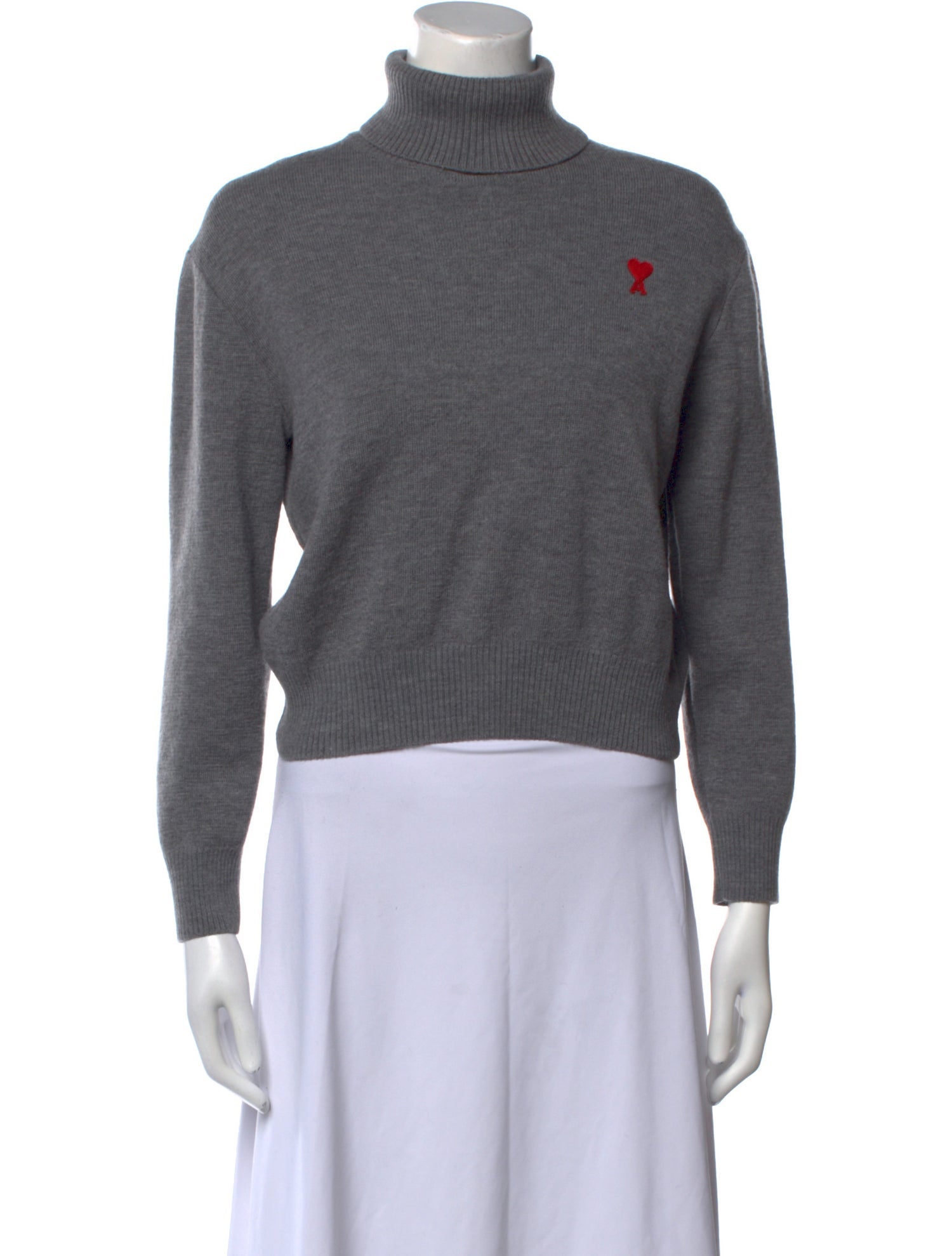 AMI Merino Wool Turtleneck Sweater