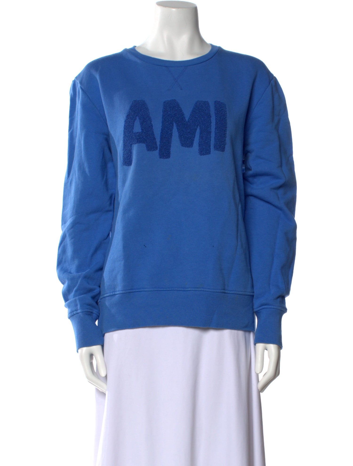 AMI Crew Neck Long Sleeve Sweatshirt