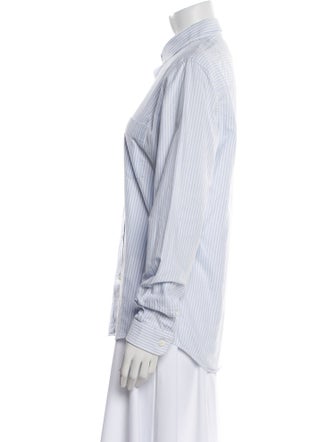 AMI Long Sleeve Button-Up Top