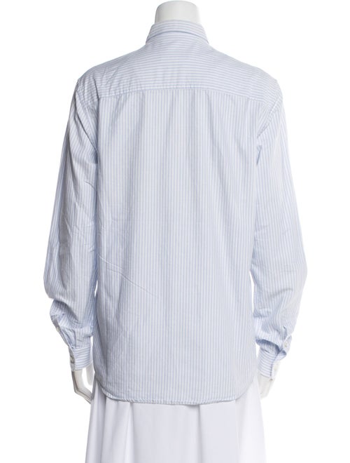 AMI Long Sleeve Button-Up Top