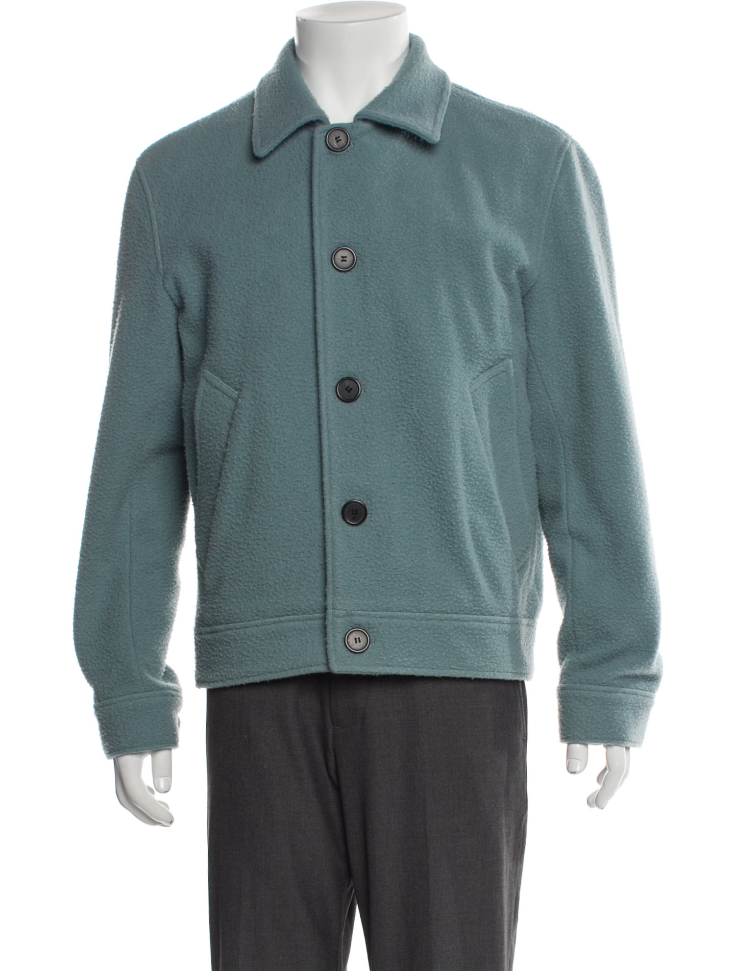 AMI Wool Denim Jacket