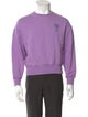AMI Graphic Print Crew Neck Sweatshirt