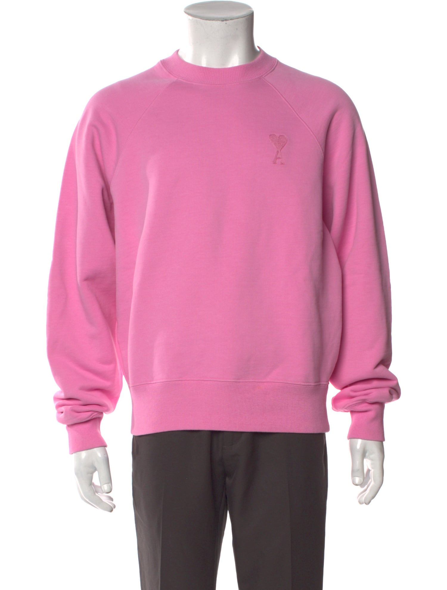 AMI Crew Neck Long Sleeve Pullover