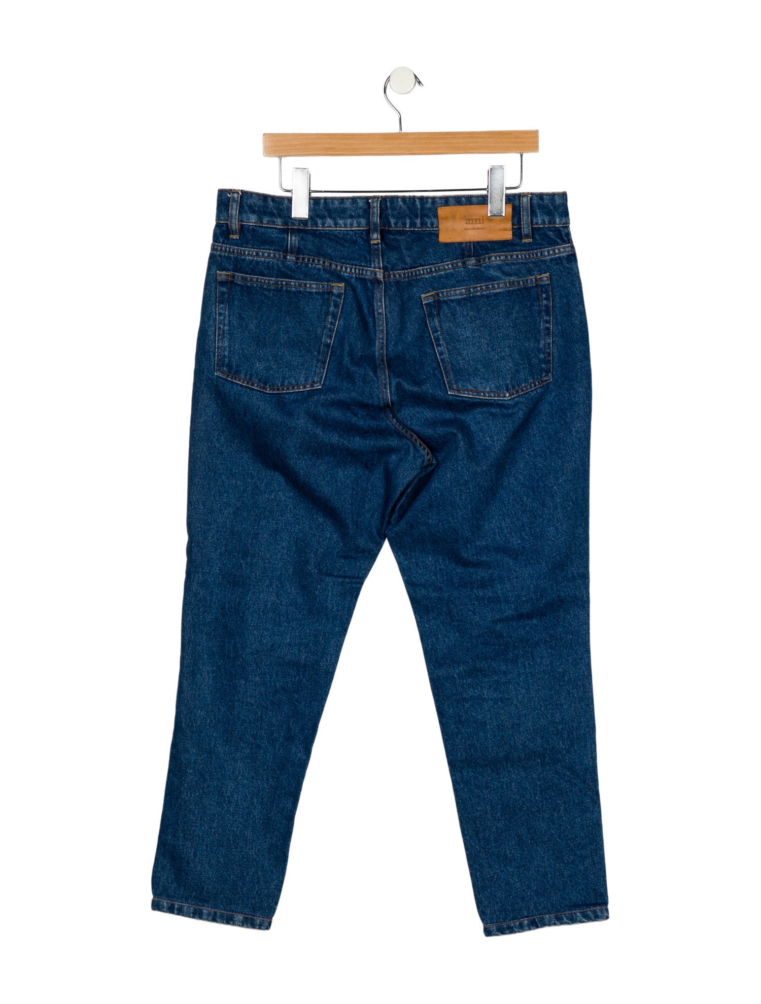 AMI Straight-Leg Jeans
