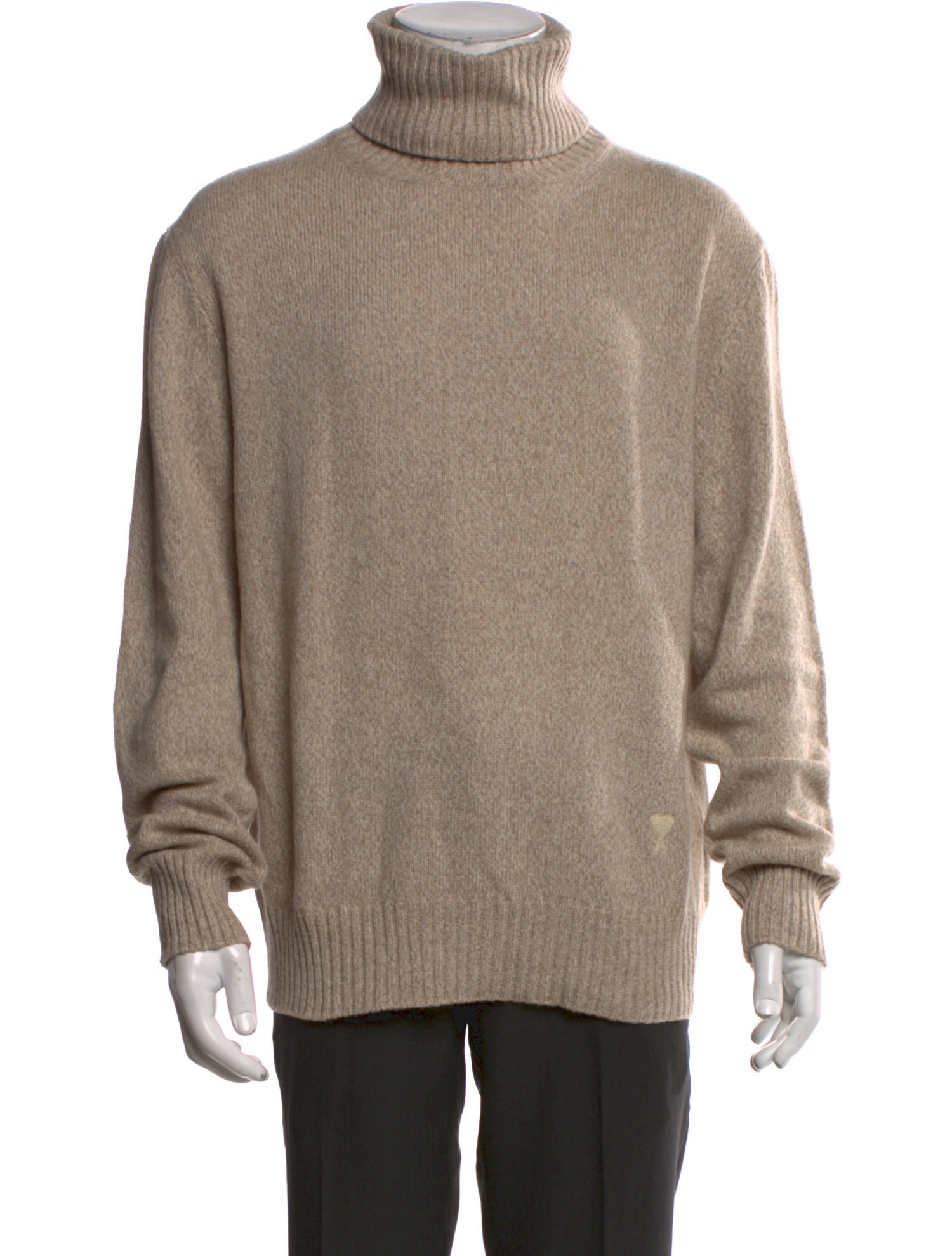 AMI Cashmere Turtleneck Pullover