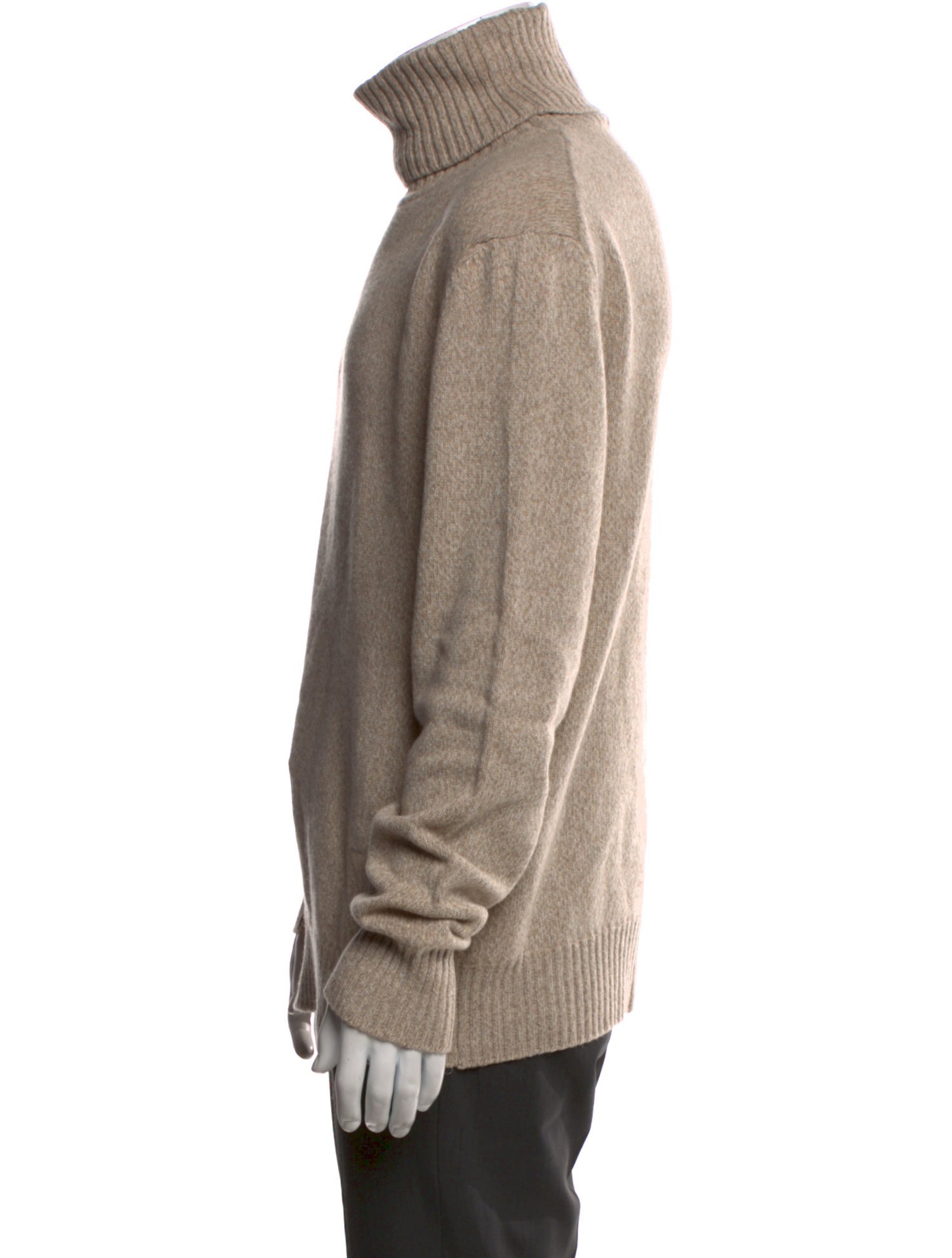 AMI Cashmere Turtleneck Pullover