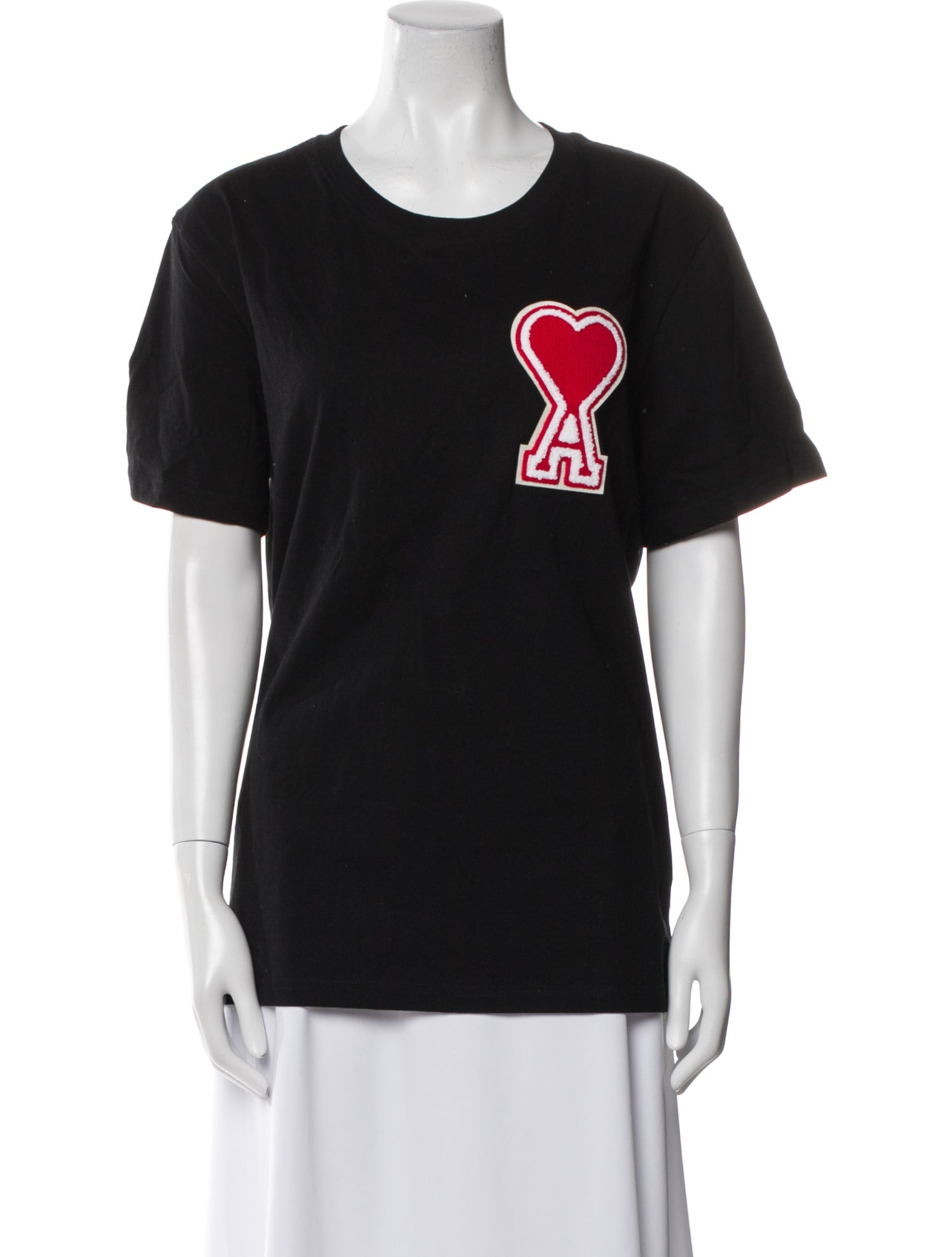 AMI Graphic Print Crew Neck T-Shirt w/ Tags