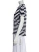 AMI Striped Crew Neck T-Shirt