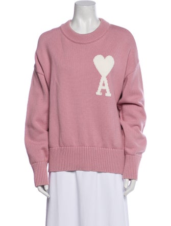 AMI Scoop Neck Sweater