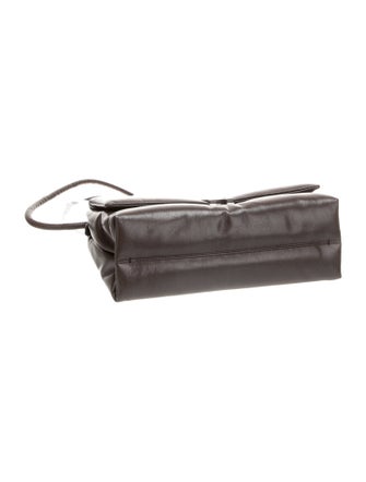 AMI Leather Crossbody Bag