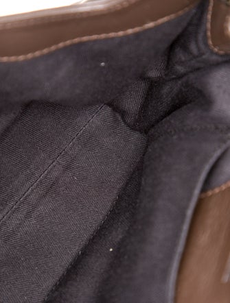 AMI Leather Crossbody Bag