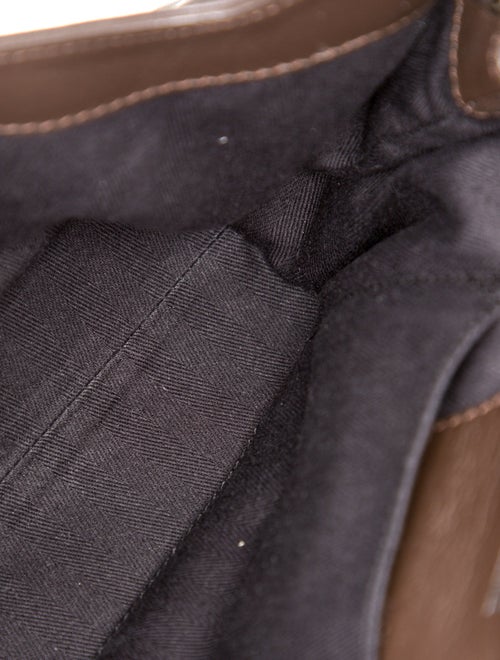 AMI Leather Crossbody Bag