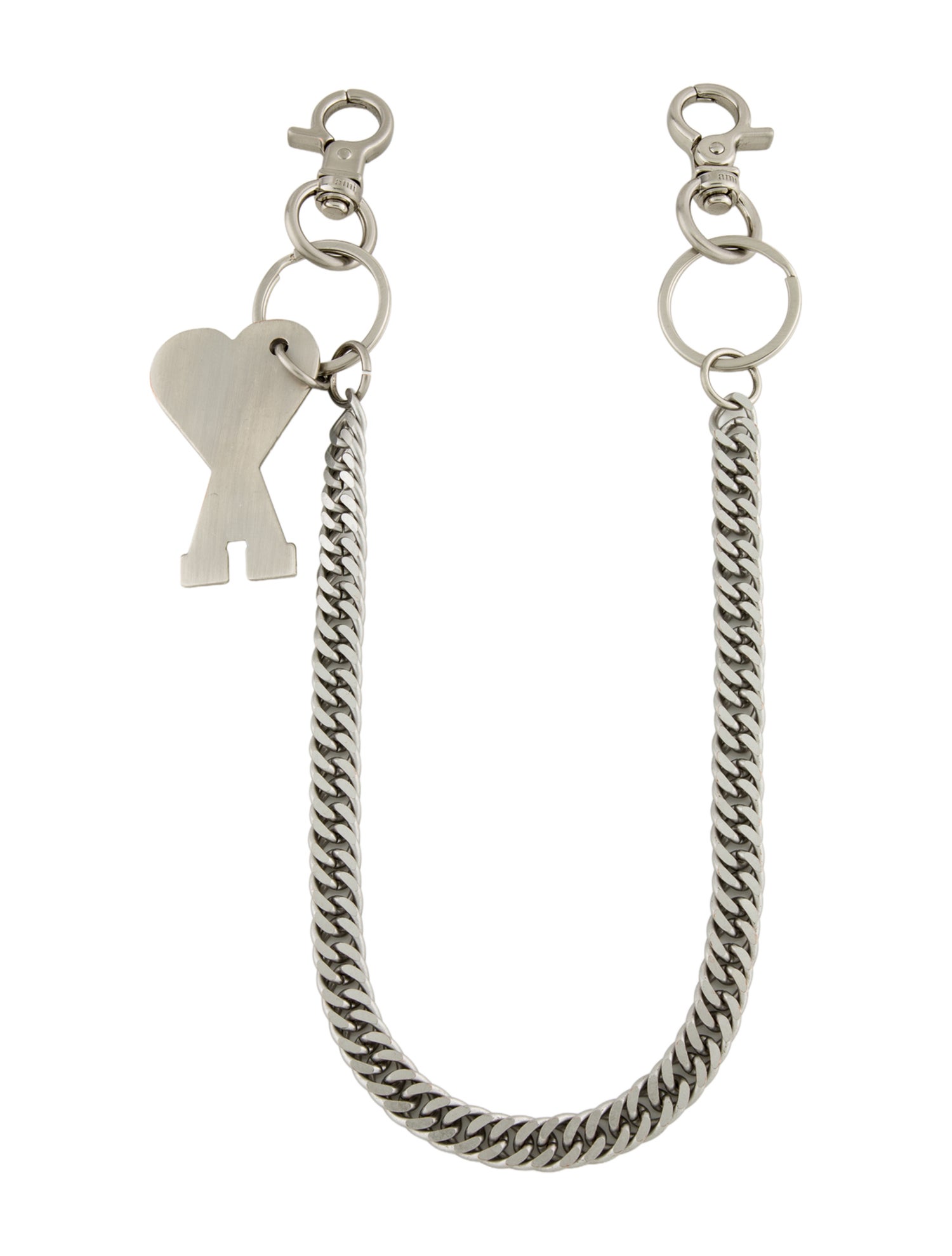 AMI Silver Chain-Link Shoulder Strap