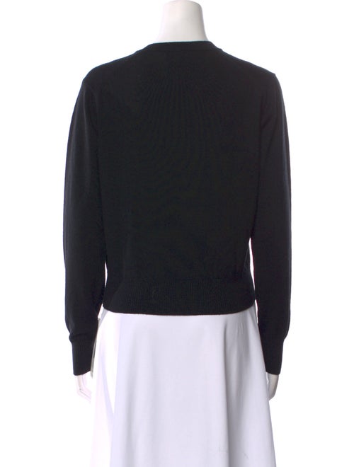 AMI Merino Wool Crew Neck Sweatshirt