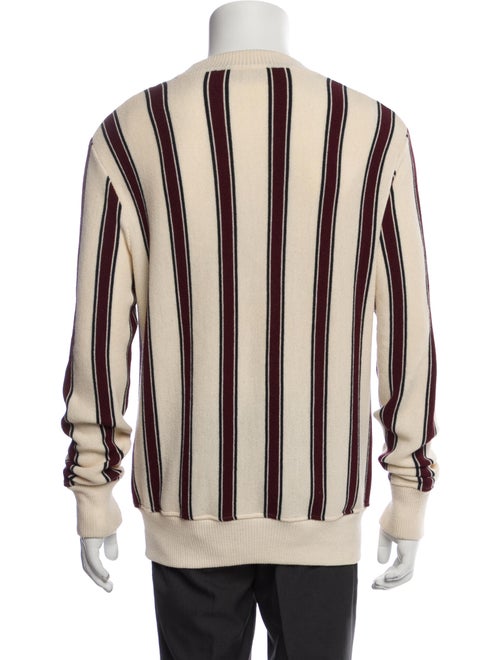 AMI Striped Crew Neck Pullover