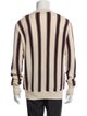 AMI Striped Crew Neck Pullover