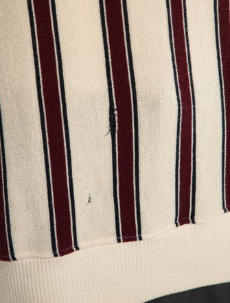 AMI Striped Crew Neck Pullover