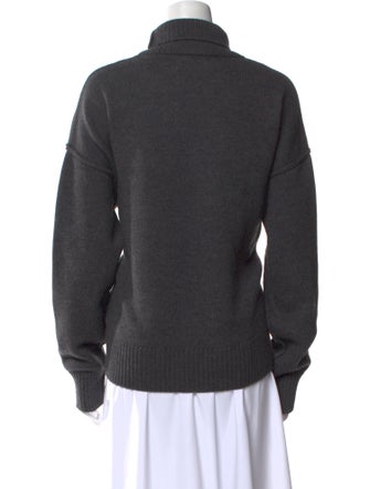 AMI Virgin Wool Turtleneck Sweater