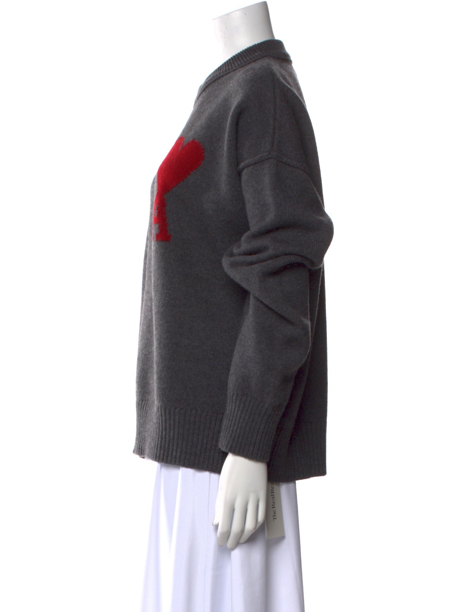 AMI Virgin Wool Crew Neck Sweater