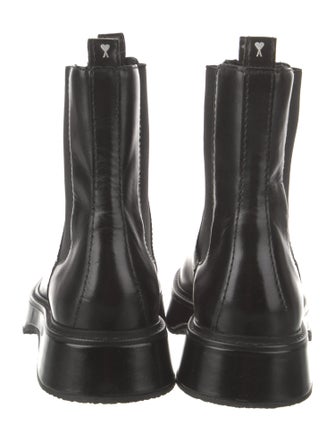 AMI Leather Chelsea Boots
