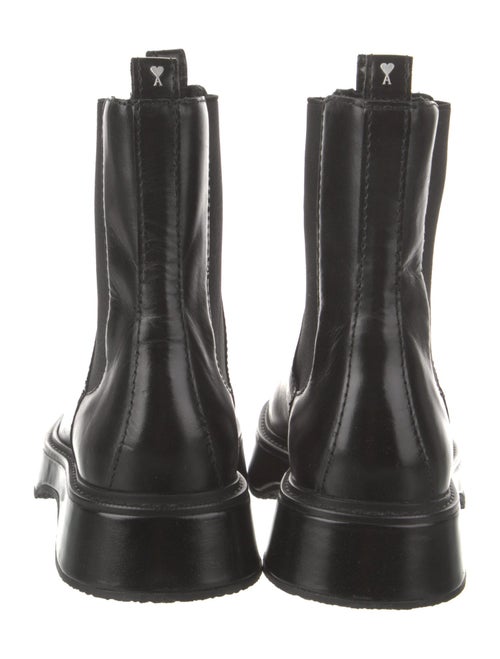 AMI Leather Chelsea Boots