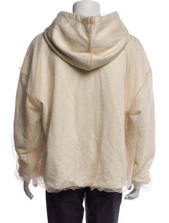 AMI Graphic Print Crew Neck Hoodie