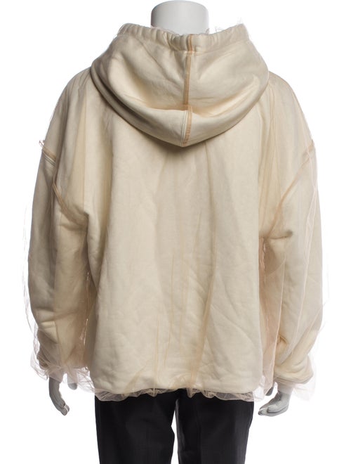 AMI Graphic Print Crew Neck Hoodie