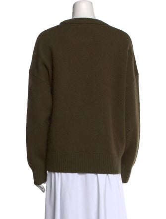 AMI Virgin Wool Graphic Print Sweater