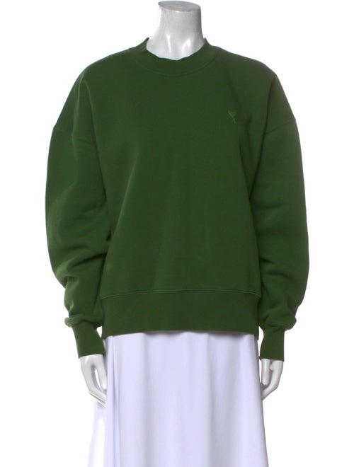 AMI Crew Neck Long Sleeve Sweatshirt
