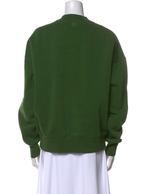 AMI Crew Neck Long Sleeve Sweatshirt